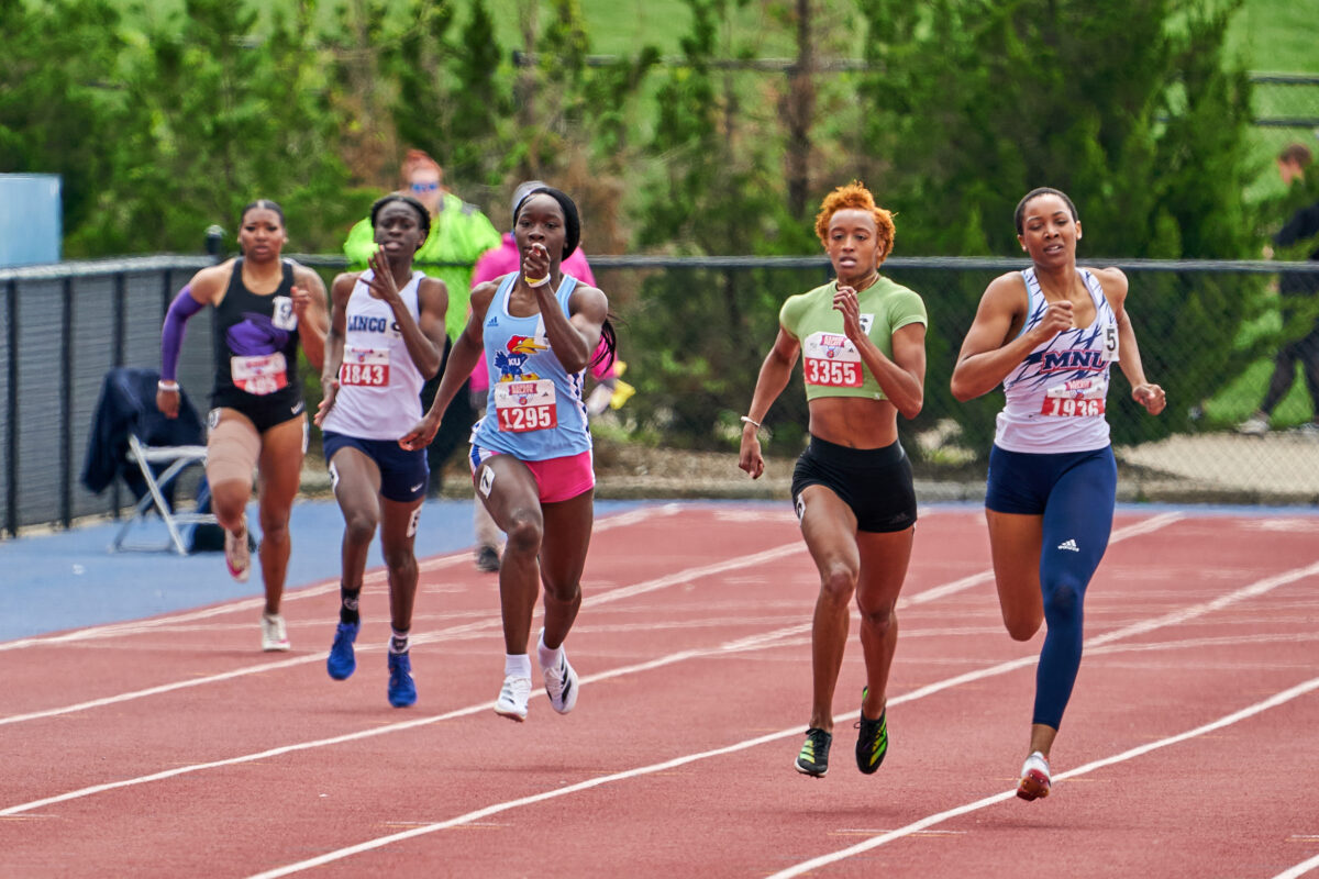 Photo Gallery Wideranging KU track and field action on Kansas Relays